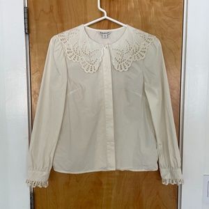 Whistles Ruffled Bib Collar